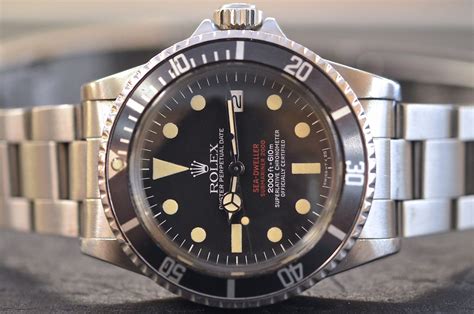 rolex seaweller scritta rossa|rolex diving watches.